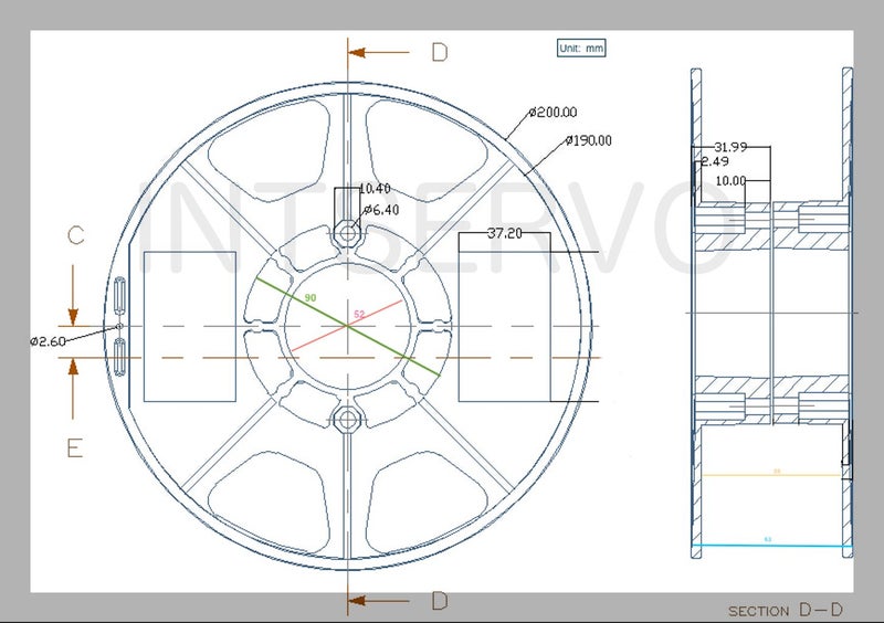 eSUN PLA PRO (PLA+) 3D Printer Filament, Dimensional Accuracy +/- 0.03 mm, 1kg Spool, 1.75mm, Magenta - Image 5